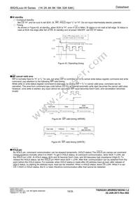BR25L320-W Datasheet Page 18