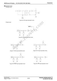 BR25L320-W Datasheet Page 22