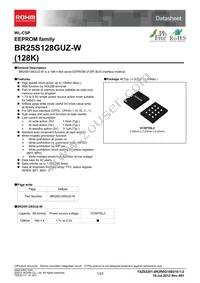 BR25S128GUZ-WE2 Datasheet Cover