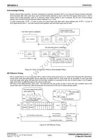 BR34E02FVT-3E2 Datasheet Page 19