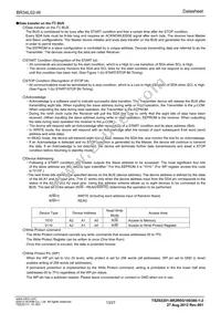 BR34L02FV-WE2 Datasheet Page 13