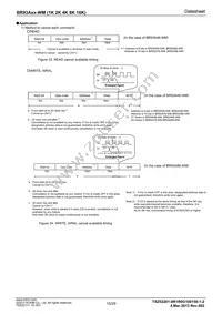 BR93A66RFJ-WME2 Datasheet Page 15