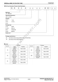 BR93A66RFJ-WME2 Datasheet Page 23