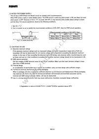 BR93C46-10TU-1.8 Datasheet Page 3