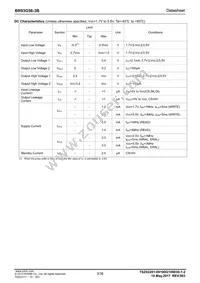 BR93G56FVJ-3BGTE2 Datasheet Page 3