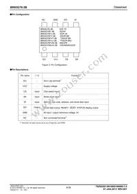 BR93G76FJ-3BGTE2 Datasheet Page 6
