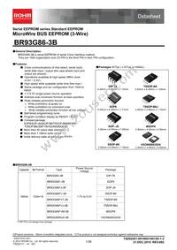 BR93G86FVJ-3BGTE2 Datasheet Cover