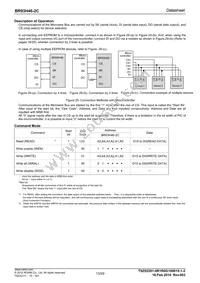 BR93H46RFJ-2CE2 Datasheet Page 13