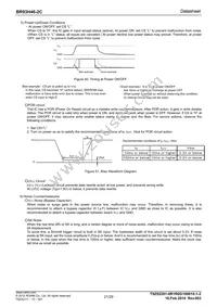 BR93H46RFJ-2CE2 Datasheet Page 21