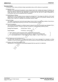 BR93H76RFVM-2CTR Datasheet Page 22