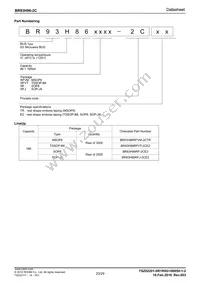 BR93H86RFJ-2CE2 Datasheet Page 23