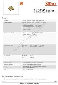 BRBG1204W-TR Datasheet Cover