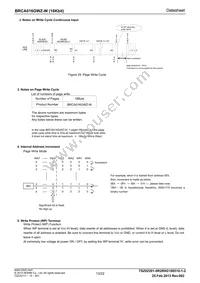 BRCA016GWZ-WE2 Datasheet Page 13