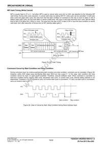 BRCA016GWZ-WE2 Datasheet Page 16