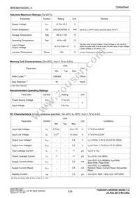 BRCB016GWL-3E2 Datasheet Page 2