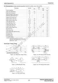 BRCC064GWZ-3E2 Datasheet Page 3