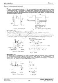 BRCE064GWZ-3E2 Datasheet Page 19