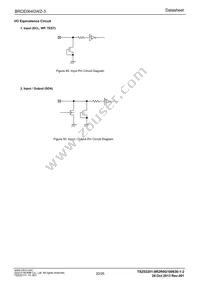 BRCE064GWZ-3E2 Datasheet Page 20