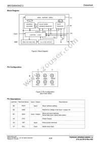 BRCG064GWZ-3E2 Datasheet Page 4