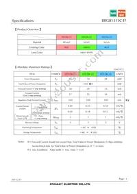 BRGB1315C-TF Datasheet Page 3