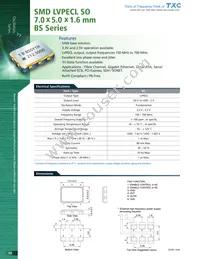 BS-156.250MBC-T Datasheet Cover