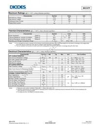 BS107PSTOB Datasheet Page 2