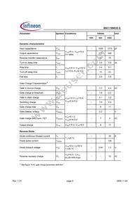 BSC119N03S G Datasheet Page 3