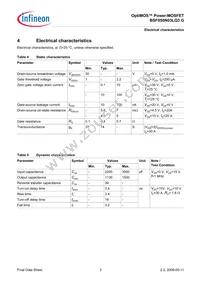 BSF050N03LQ3GXUMA1 Datasheet Page 4