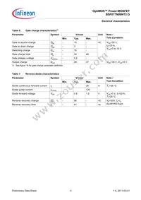 BSF077N06NT3GXUMA1 Datasheet Page 5