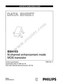 BSH103 Datasheet Page 2