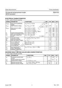 BSH105 Datasheet Page 3