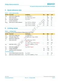 BSH121 Datasheet Page 3