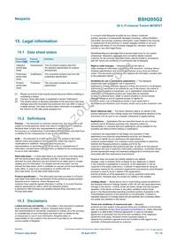 BSH205G2VL Datasheet Page 14
