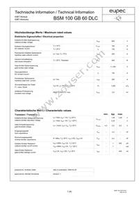 BSM100GB60DLCHOSA1 Datasheet Cover