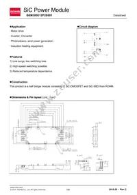 BSM300D12P2E001 Datasheet Cover