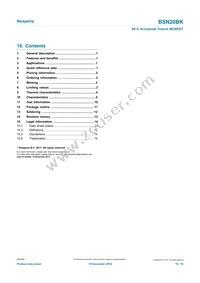 BSN20BKR Datasheet Page 16