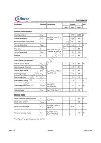 BSO094N03S Datasheet Page 3
