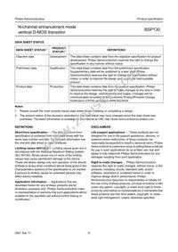 BSP130 Datasheet Page 10