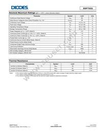 BSP75GQTA Datasheet Page 3