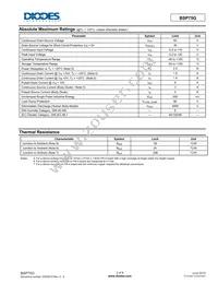 BSP75GTA Datasheet Page 3