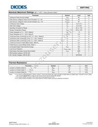BSP75NQTA Datasheet Page 3