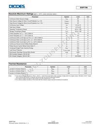 BSP75NTA Datasheet Page 3