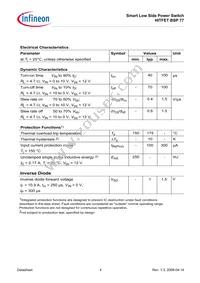 BSP77 E6327 Datasheet Page 4