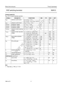 BSR12 Datasheet Page 4