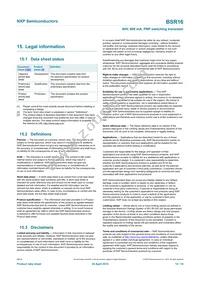 BSR16/LF1R Datasheet Page 12