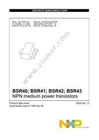 BSR41F Datasheet Page 2