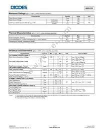 BSS123-7 Datasheet Page 2