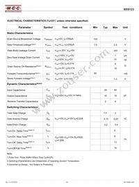 BSS123-TP Datasheet Page 2