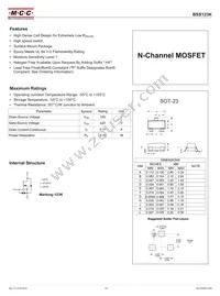 BSS123K-TP Datasheet Cover