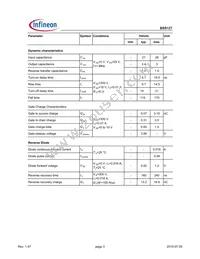 BSS127H6327XTSA1 Datasheet Page 3